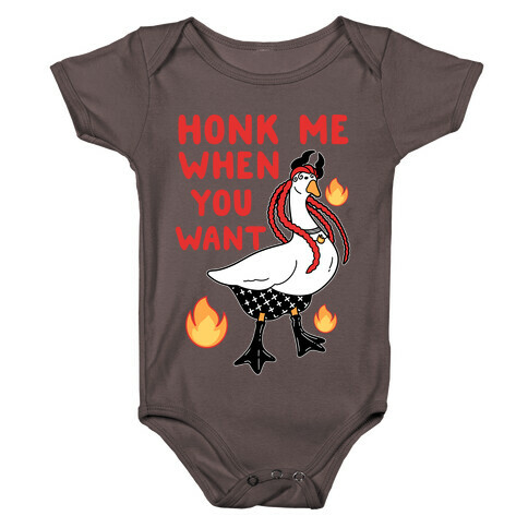 Honk Me When You Want Baby One-Piece