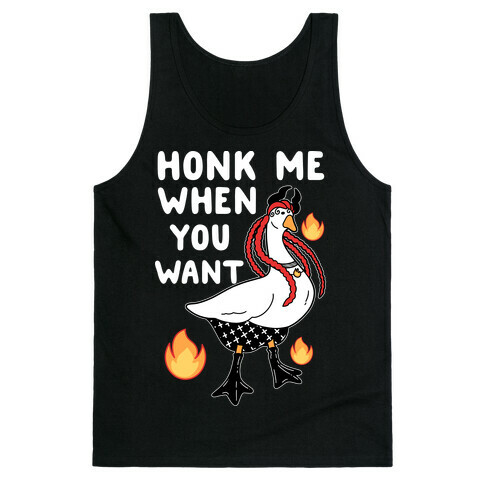 Honk Me When You Want Tank Top