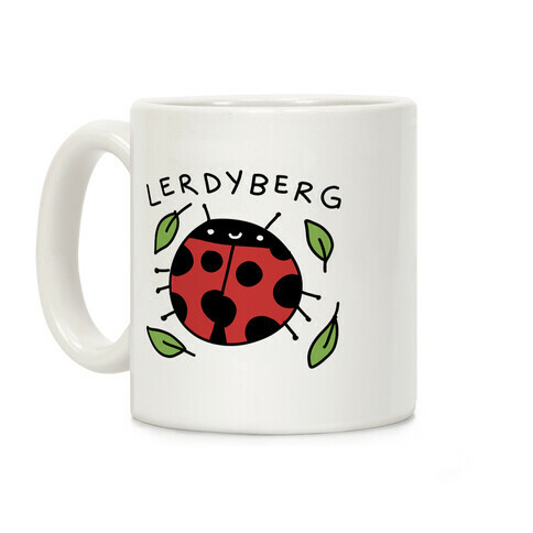 Lerdyberg Derpy Ladybug Coffee Mug