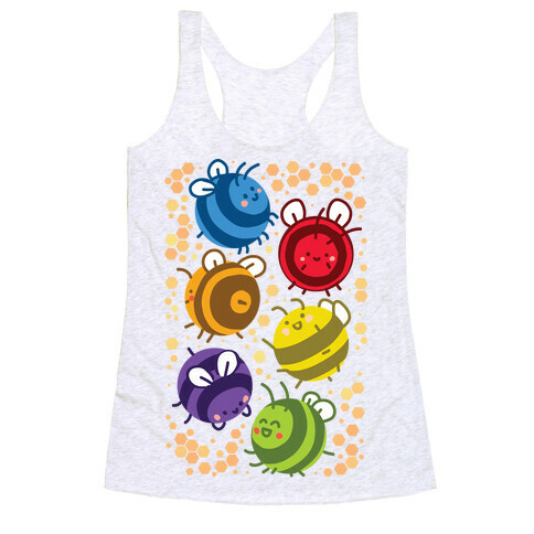 Orb Bees Racerback Tank Top