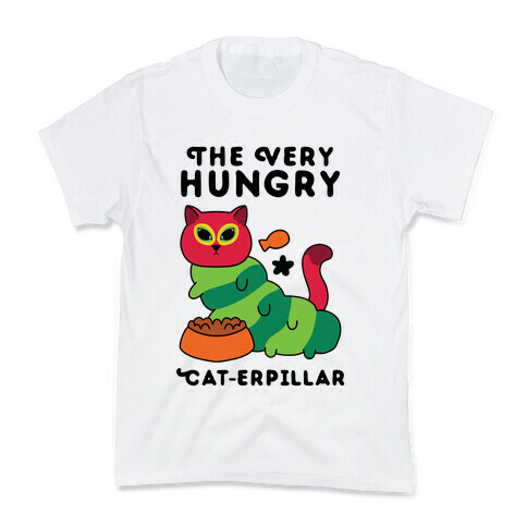 The Very Hungry Cat-erpillar Kids T-Shirt