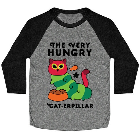 The Very Hungry Cat-erpillar Baseball Tee