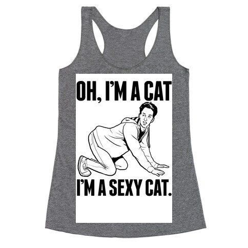 I'm a Sexy Cat Racerback Tank Top