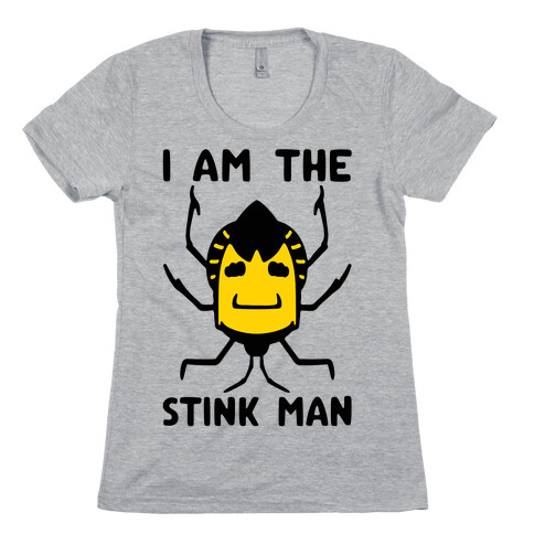 I Am The Stink Man Stink Bug Parody Womens T-Shirt