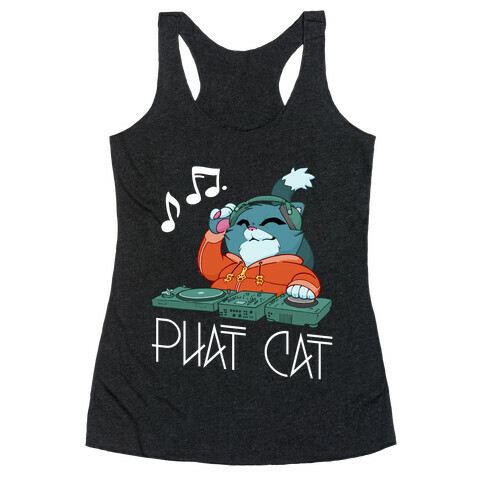 Phat Cat Racerback Tank Top