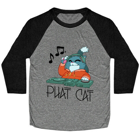 Phat Cat Baseball Tee