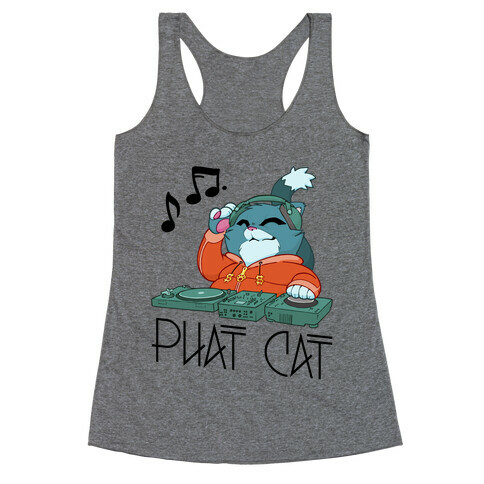 Phat Cat Racerback Tank Top