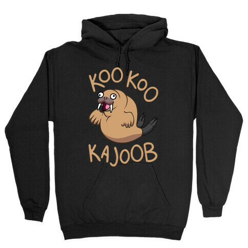 Koo Koo Kajoob Derpy Walrus Hooded Sweatshirt