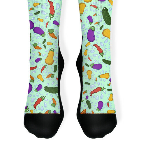 Penis Produce Pattern Sock