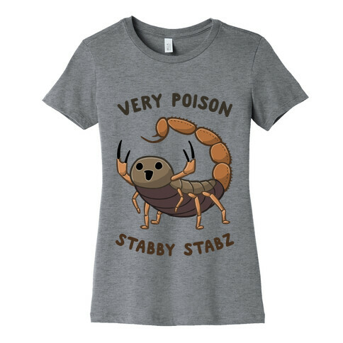 Very Poison Stabby Stabz Womens T-Shirt