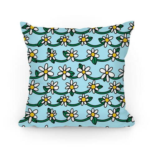 Daisy Chain Pattern Pillow