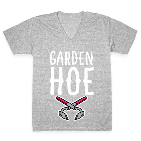 Garden Hoe V-Neck Tee Shirt