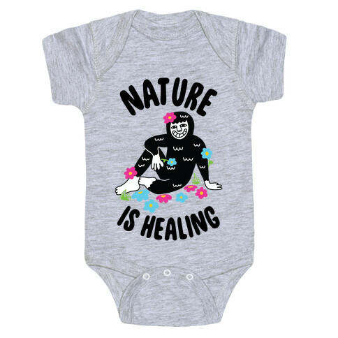Nature Is Healing (Bigfoot) Baby One-Piece