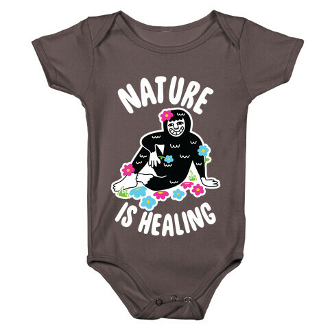 Nature Is Healing (Bigfoot) Baby One-Piece