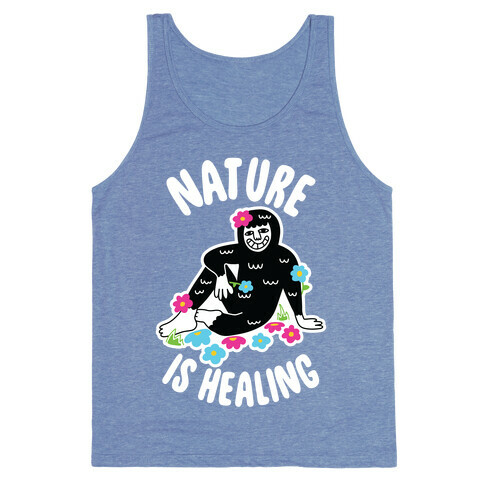 Nature Is Healing (Bigfoot) Tank Top