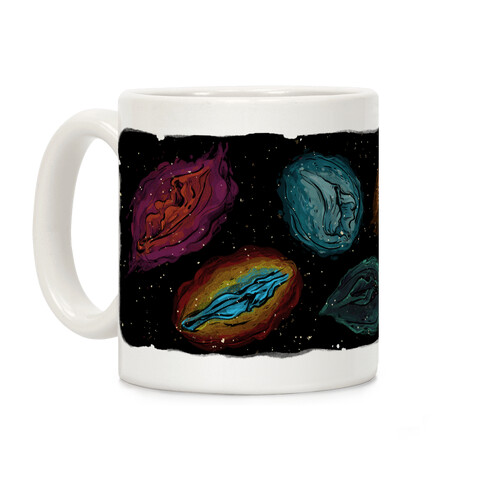 Cosmic Vulva Pattern Coffee Mug