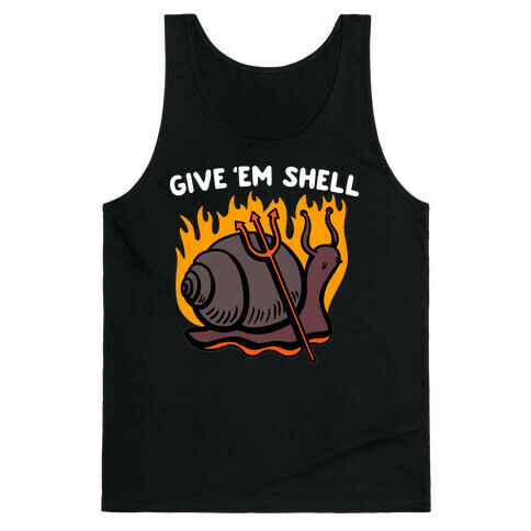 Give Em' Shell Snail Tank Top