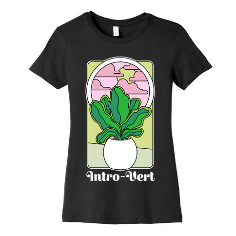Intro-Vert  Womens T-Shirt