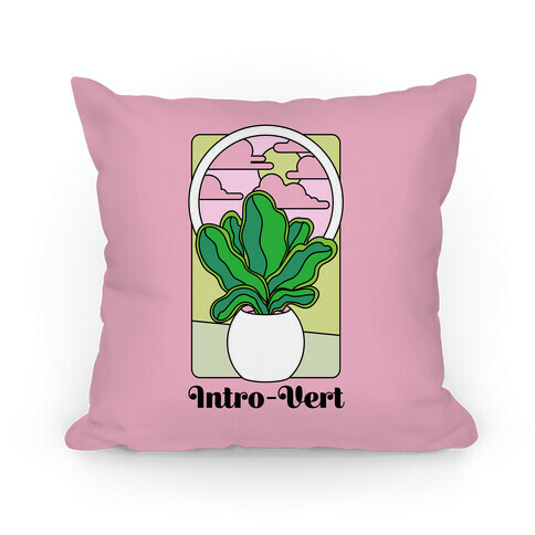 Intro-Vert  Pillow