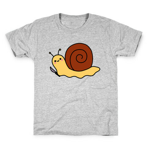 Snail With Knife Kids T-Shirt