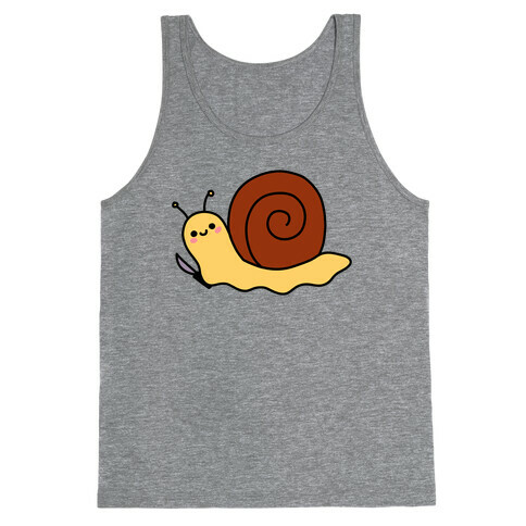 Snail With Knife Tank Top