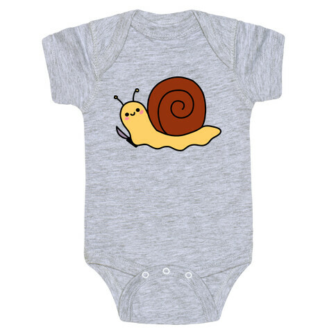 Snail With Knife Baby One-Piece