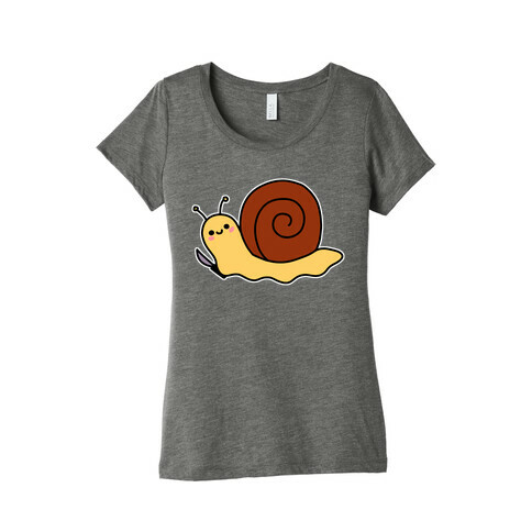 Snail With Knife Womens T-Shirt