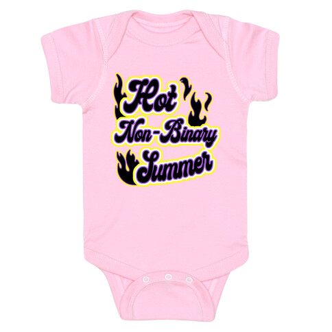 Hot Non-Binary Summer Baby One-Piece