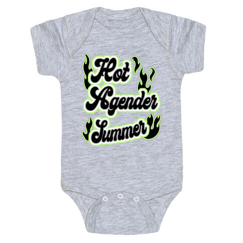 Hot Agender Summer Baby One-Piece