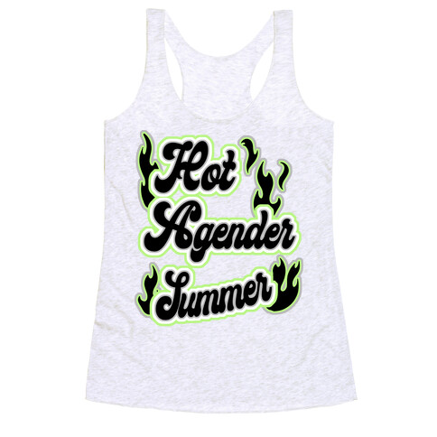 Hot Agender Summer Racerback Tank Top