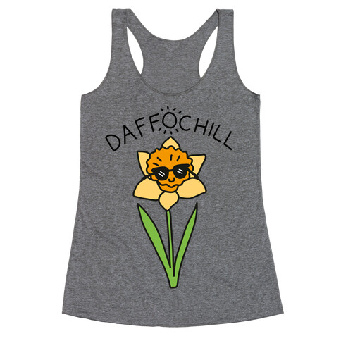 Daffochill Daffodil Racerback Tank Top