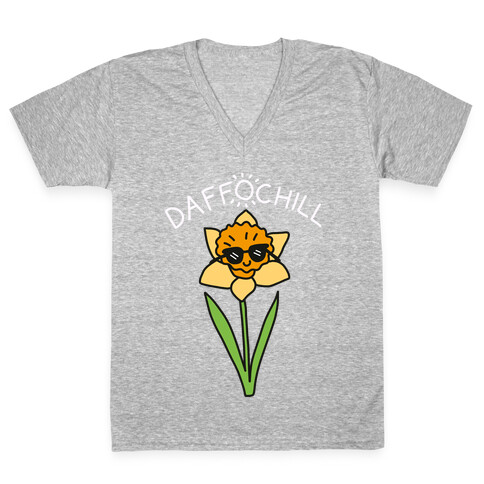 Daffochill Daffodil V-Neck Tee Shirt