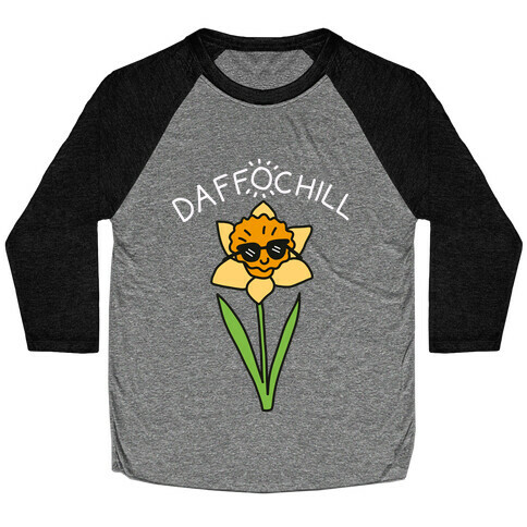 Daffochill Daffodil Baseball Tee