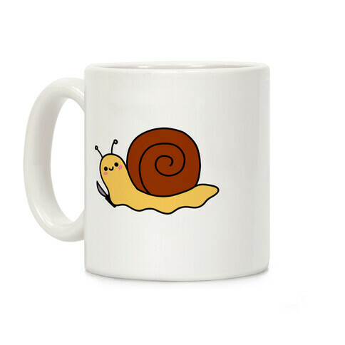 Snail With Knife Coffee Mug