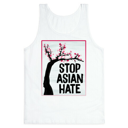 Stop Asian Hate Plum Blossoms Tank Top