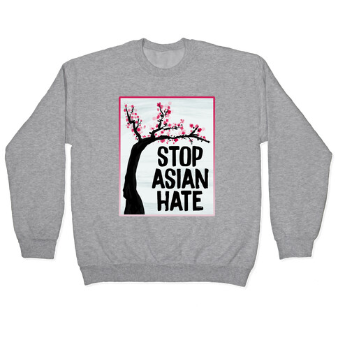 Stop Asian Hate Plum Blossoms Pullover