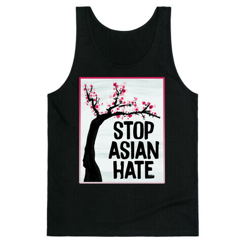 Stop Asian Hate Plum Blossoms Tank Top