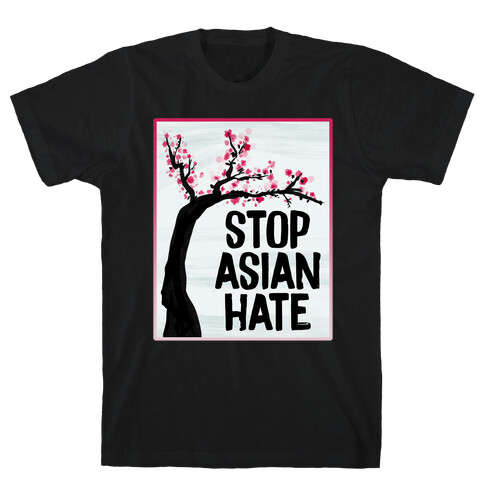 Stop Asian Hate Plum Blossoms T-Shirt