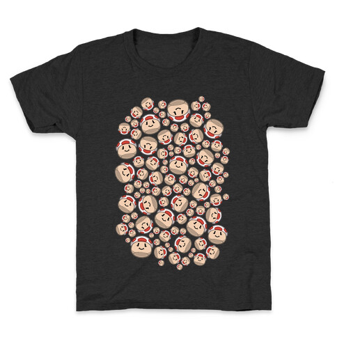 Stuffed Shrooms Pattern Kids T-Shirt