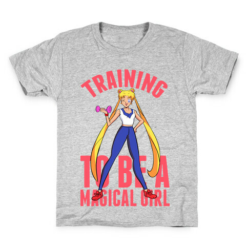 Training To Be A Magical Girl Kids T-Shirt