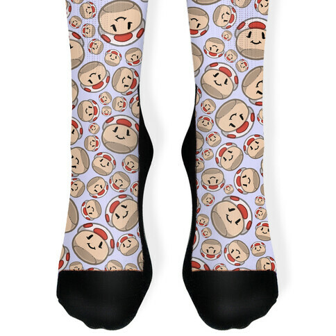 Stuffed Shrooms Pattern Sock