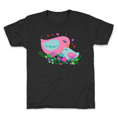 Mama Bird Pink Kids T-Shirt