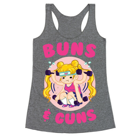 Buns & Guns Racerback Tank Top