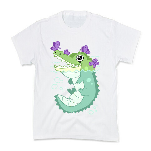 Butterfly Gator Kids T-Shirt