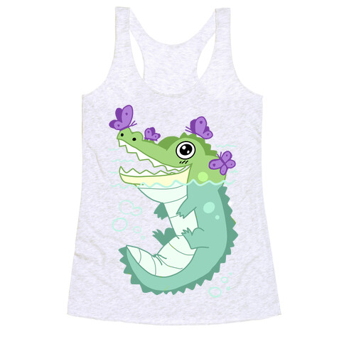 Butterfly Gator Racerback Tank Top