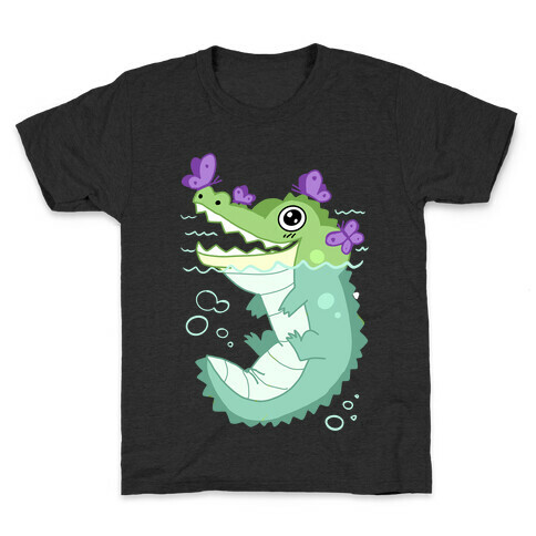 Butterfly Gator Kids T-Shirt