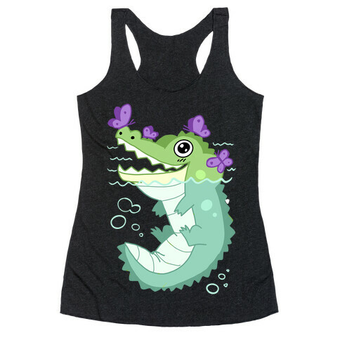 Butterfly Gator Racerback Tank Top