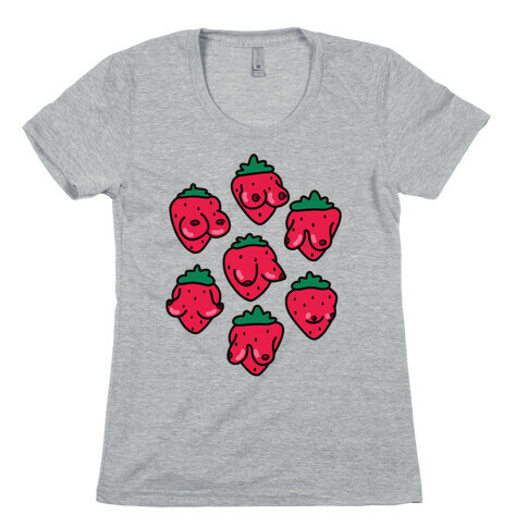 Strawboobie Womens T-Shirt