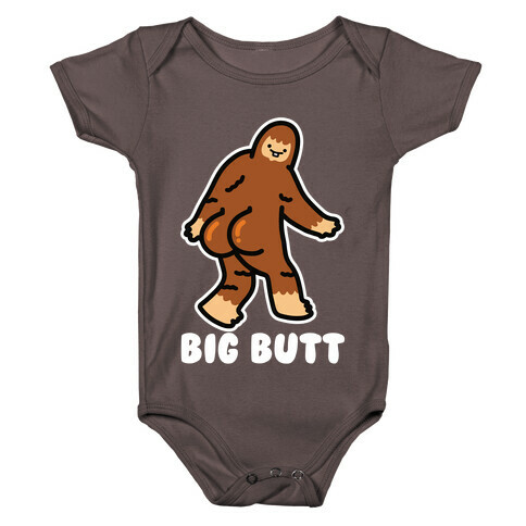 Big Butt (Big Foot) Baby One-Piece