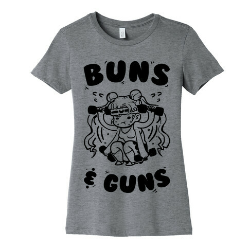 Buns & Guns Womens T-Shirt